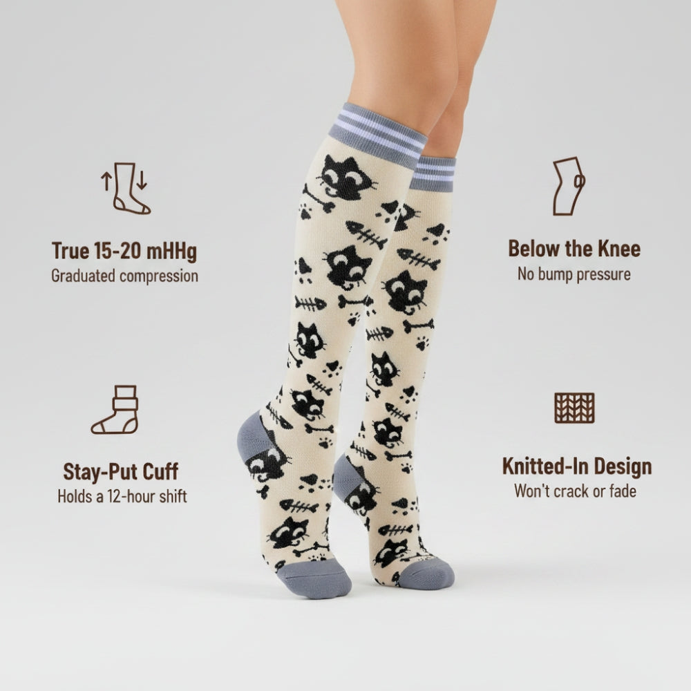 Aerly™ Maternity Compression Socks - Set of 5 Pairs